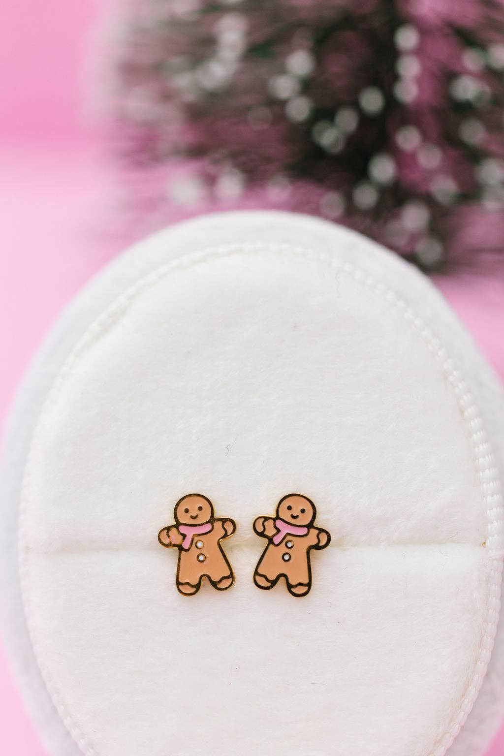 Screw-On Back Earrings (18K Gold Plated)