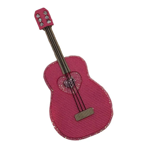 Guitar Hair Bow Sculpture