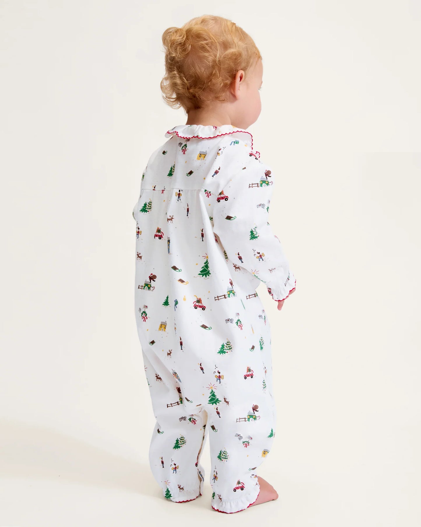 Twill Cambridge Romper *FINAL SALE*