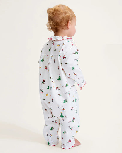 Twill Cambridge Romper *FINAL SALE*