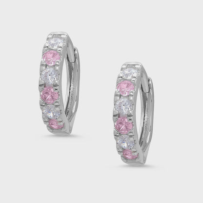 CZ Hoop Earrings