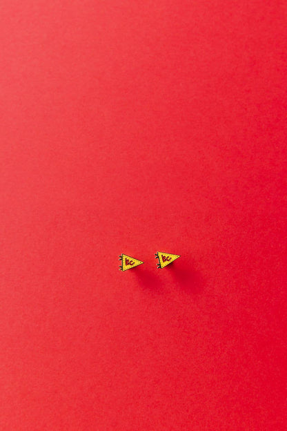 Screw-On Back Earrings (18K Gold Plated)