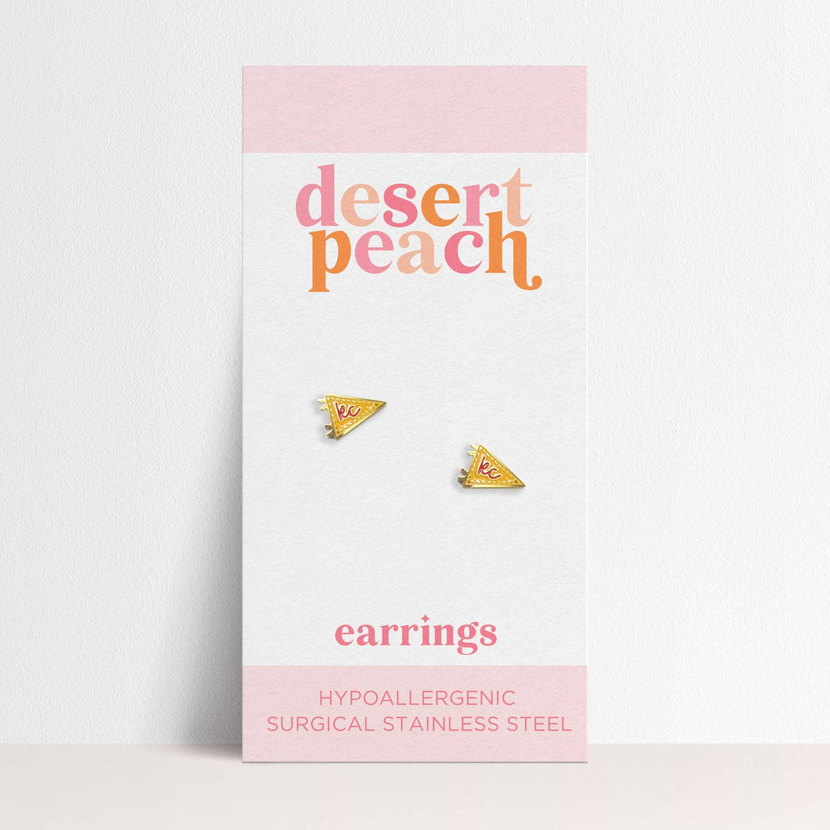 Screw-On Back Earrings (18K Gold Plated)