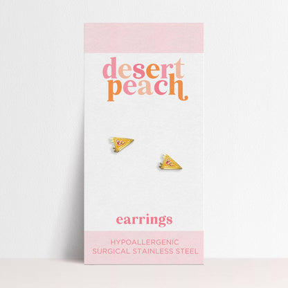Screw-On Back Earrings (18K Gold Plated)
