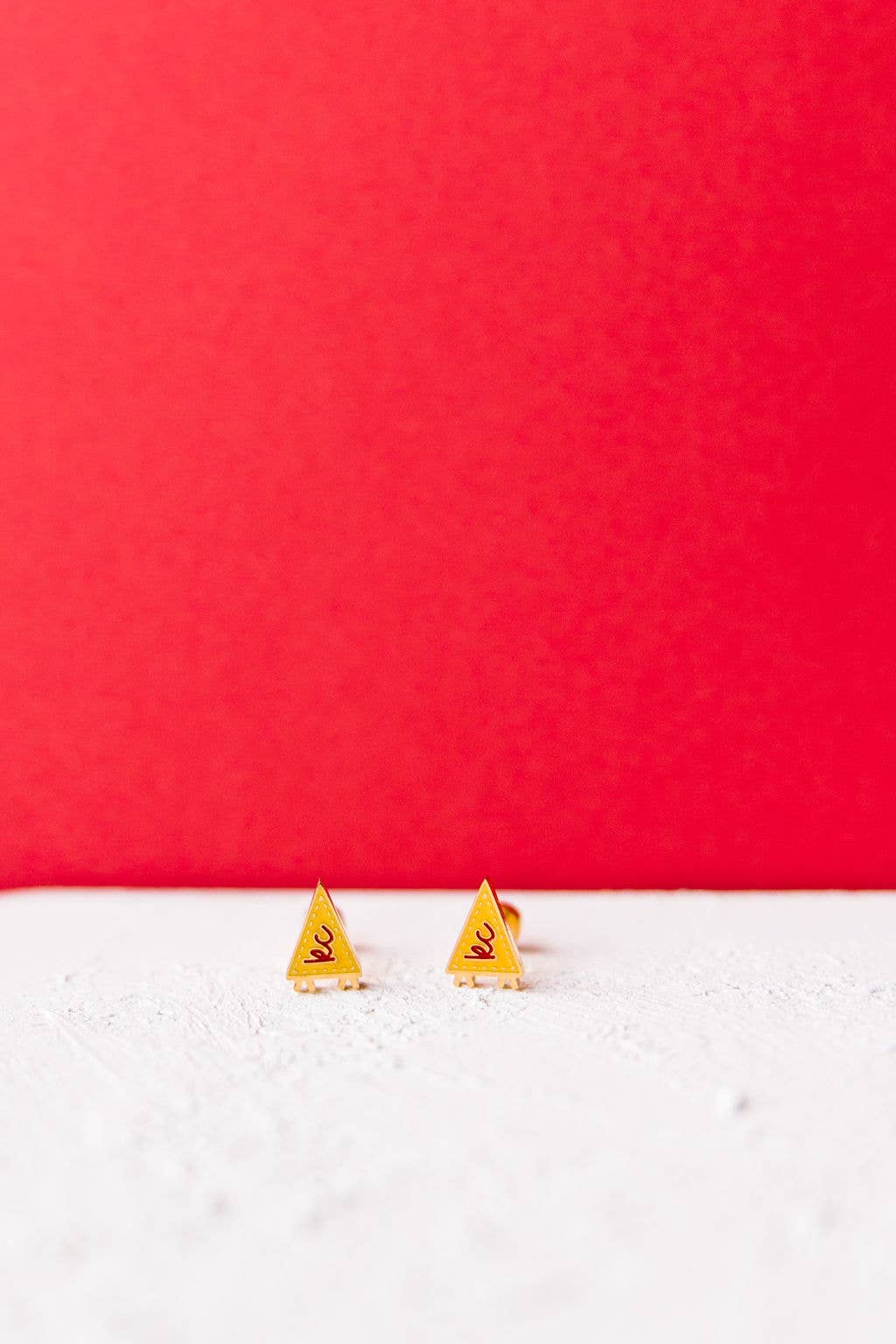 Screw-On Back Earrings (18K Gold Plated)