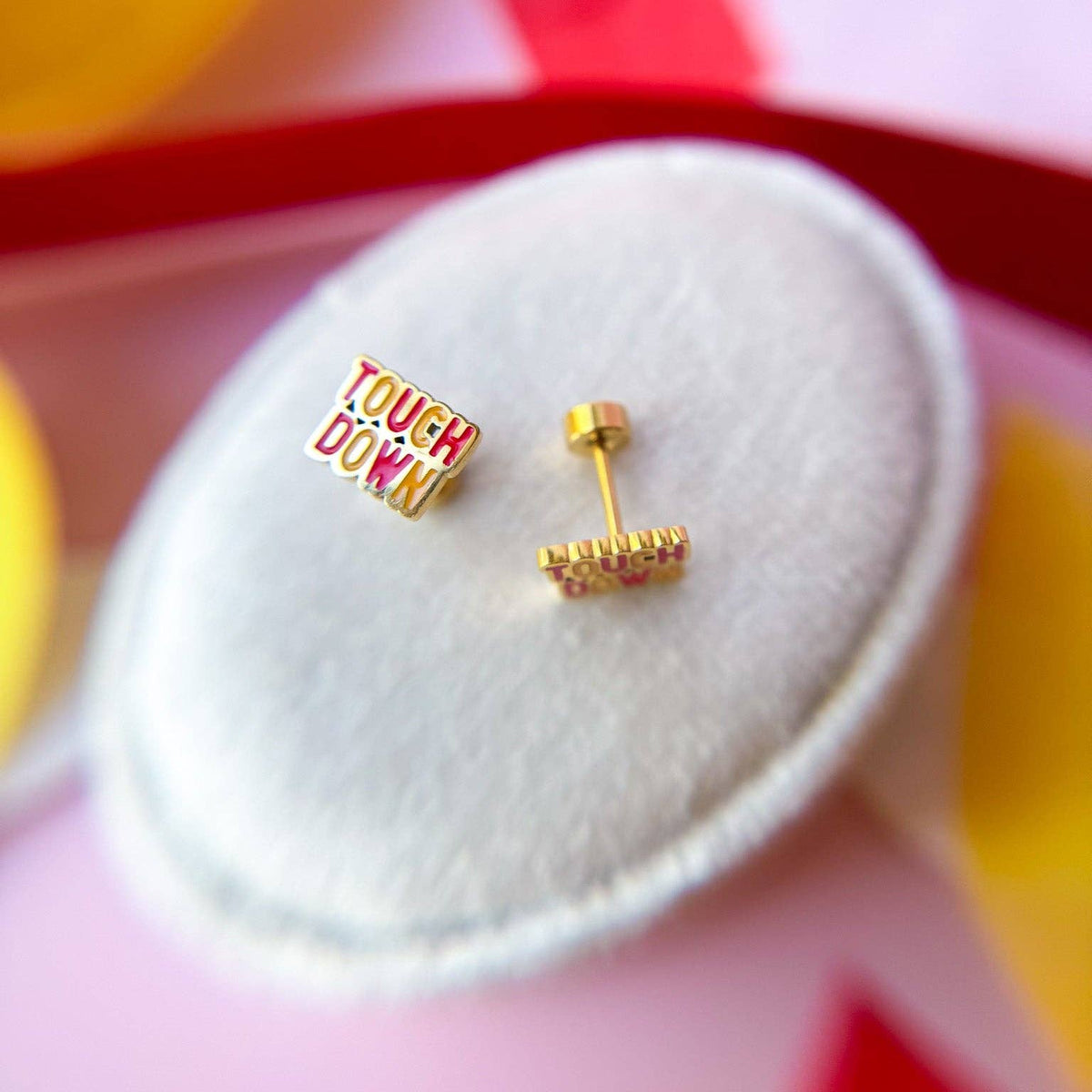 Screw-On Back Earrings (18K Gold Plated)