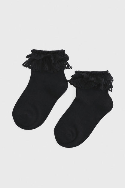 Lace Bobby Midi Socks