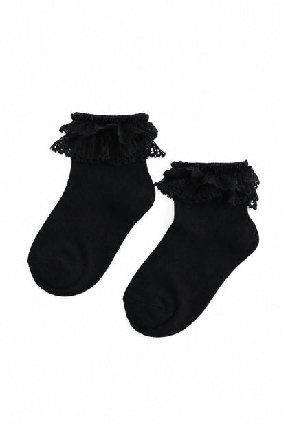 Lace Bobby Midi Socks