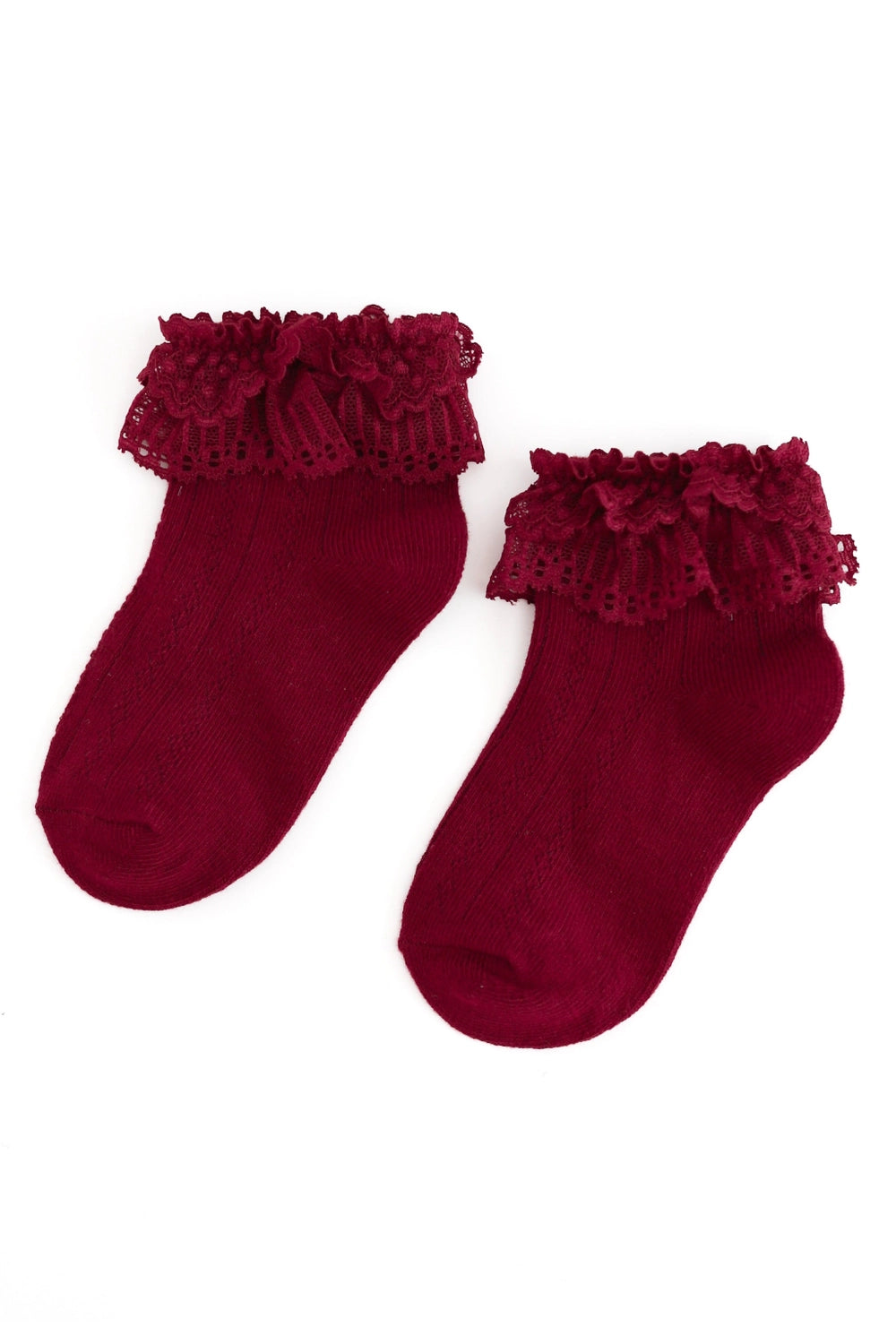 Lace Bobby Midi Socks