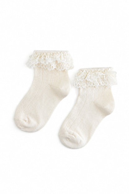 Lace Bobby Midi Socks