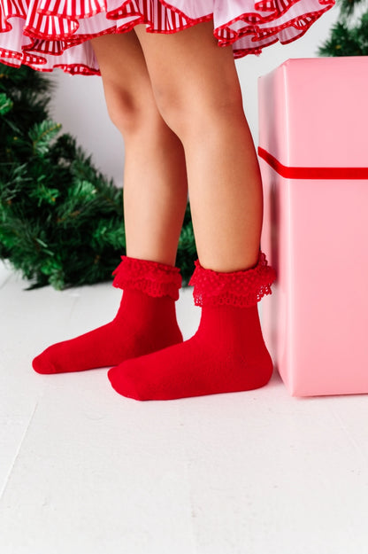 Lace Bobby Midi Socks