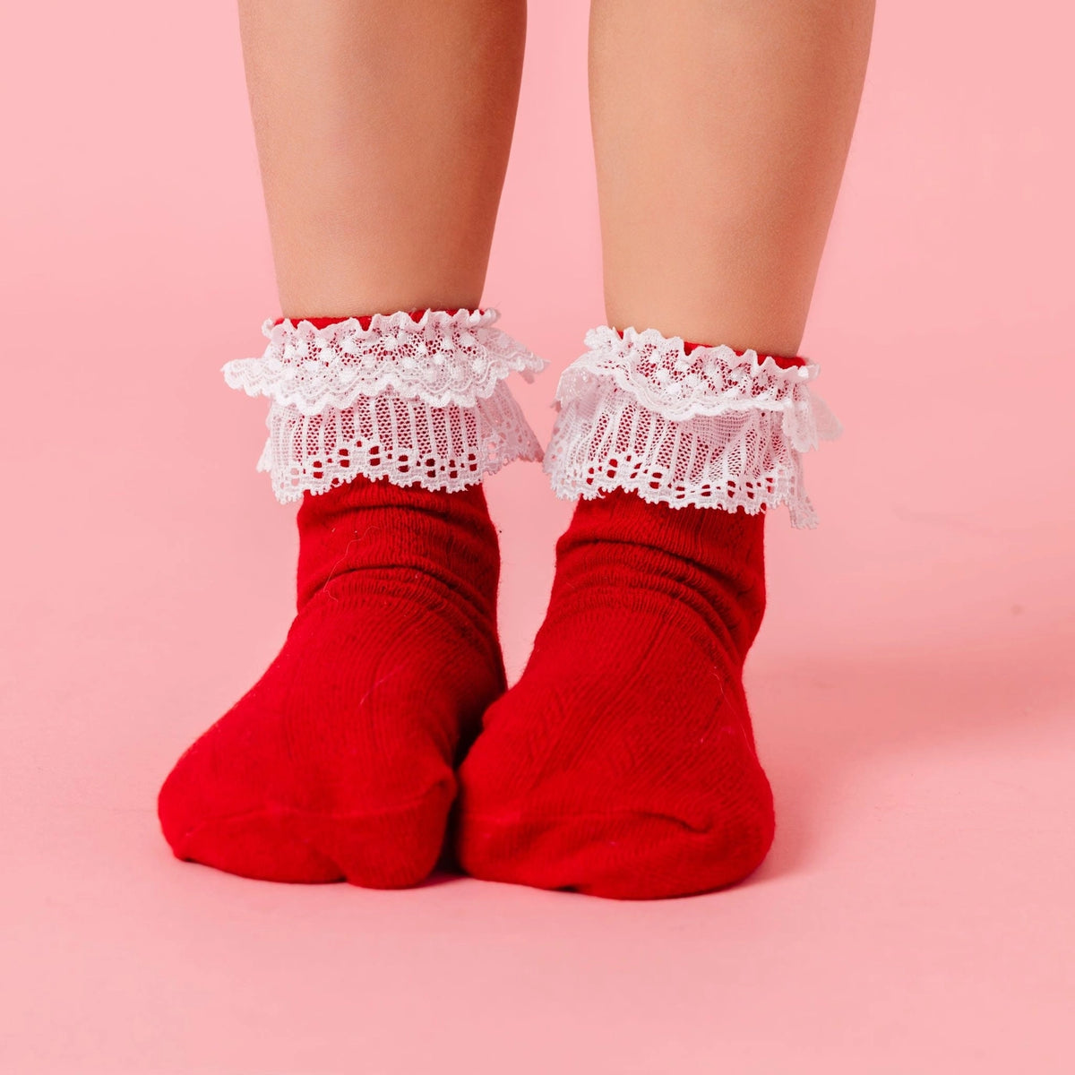 Lace Bobby Midi Socks