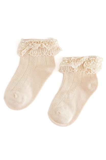 Lace Bobby Midi Socks