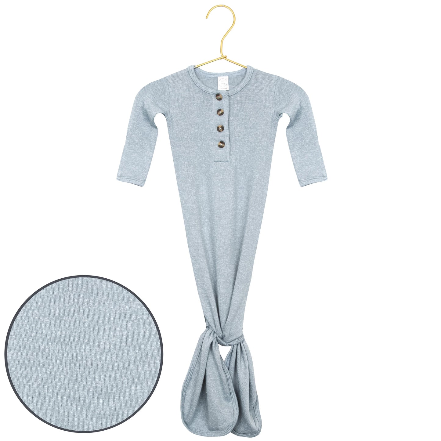 Miller Plush Knit Knotted Gown