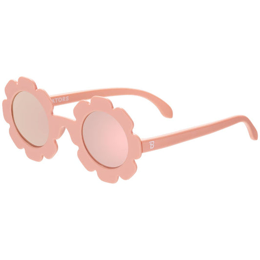 Peach Keen Polarized Flower Sunglasses