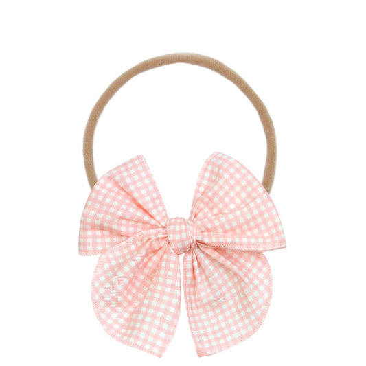 Petal Gingham Headband