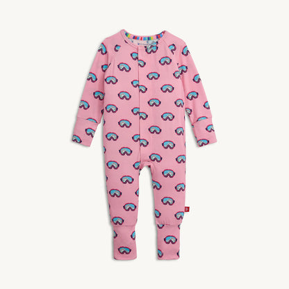 Pink Powder Playtime Modal Convertible Coverall