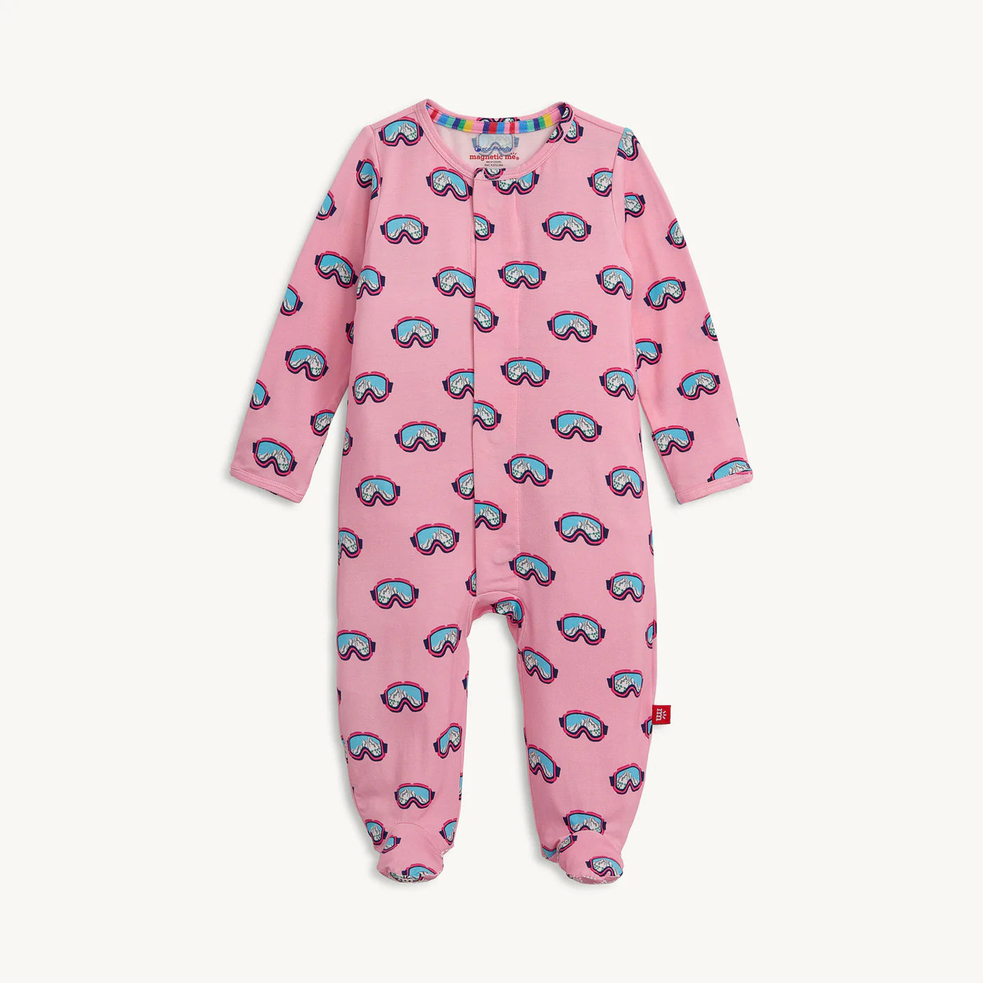 Pink Powder Playtime Modal Footie