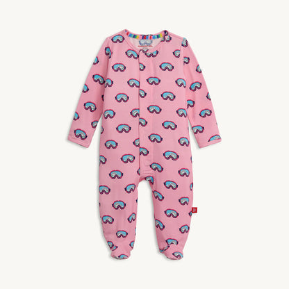 Pink Powder Playtime Modal Footie