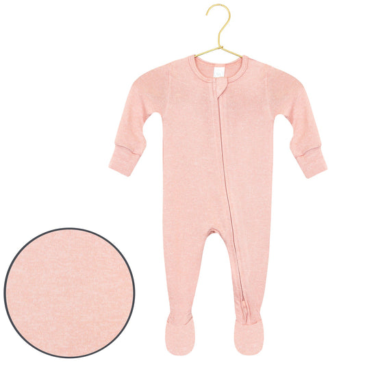 Plush Knit Zipper Footie