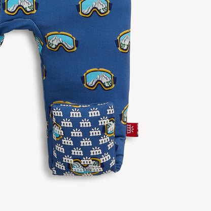 Blue Powder Playtime Modal Convertible Coverall