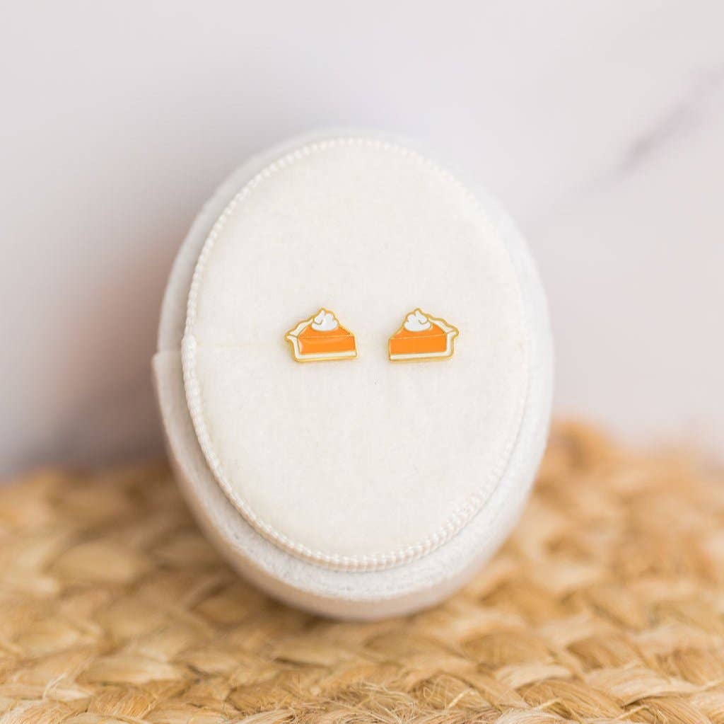 Screw-On Back Earrings (18K Gold Plated)