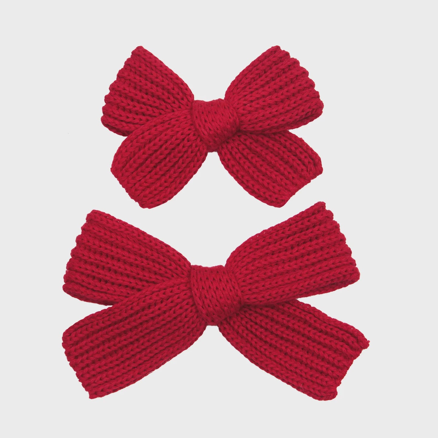 Sweater Bow (Red Chunky)