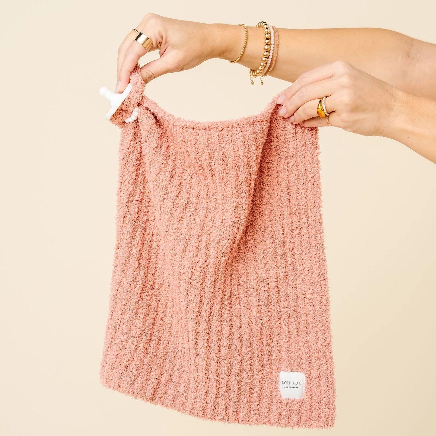 Chenille Lovey (Rose)