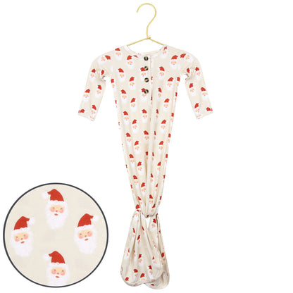 Santa Baby Knotted Gown