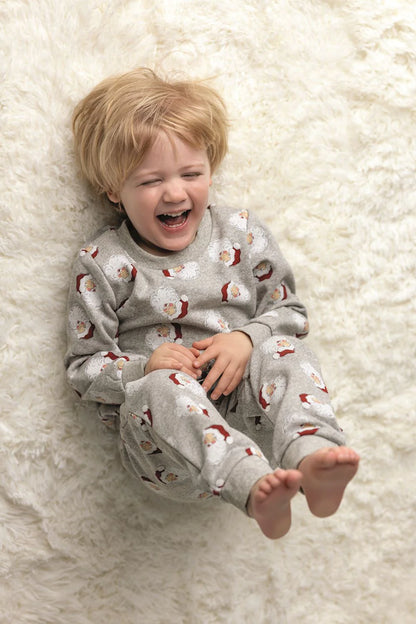 Gray Santa Jogger Set *FINAL SALE*