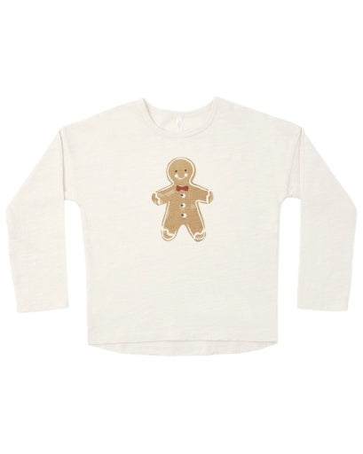 LONG SLEEVE TEE (GINGERBREAD MAN)