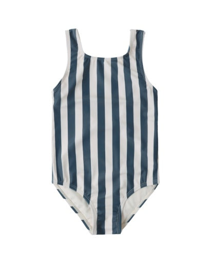 MOXIE ONE-PIECE NAVY STRIPE