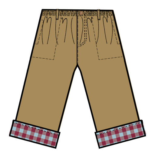 boys jackson pant - khaki