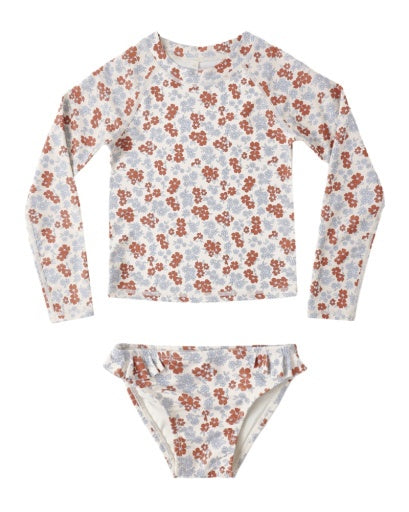 MARYN RASHGUARD SET AMERICANA FLORAL