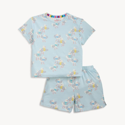 GULLS WANNA HAVE FUN RIGHT FIT  SHORT SET