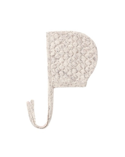 KNIT BONNET NATURAL CONFETTI