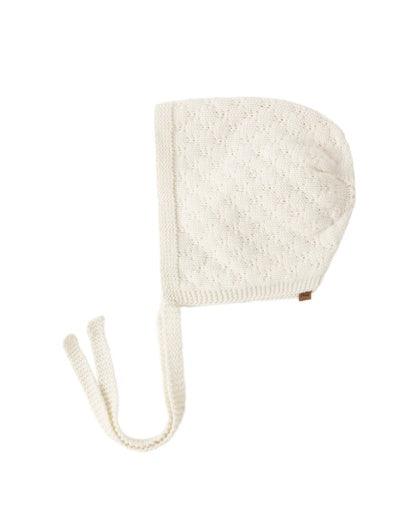 KNIT BONNET NATURAL