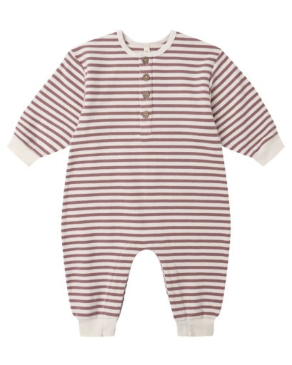RELAXED JUMPSUIT (MULBERRY STRIPE)