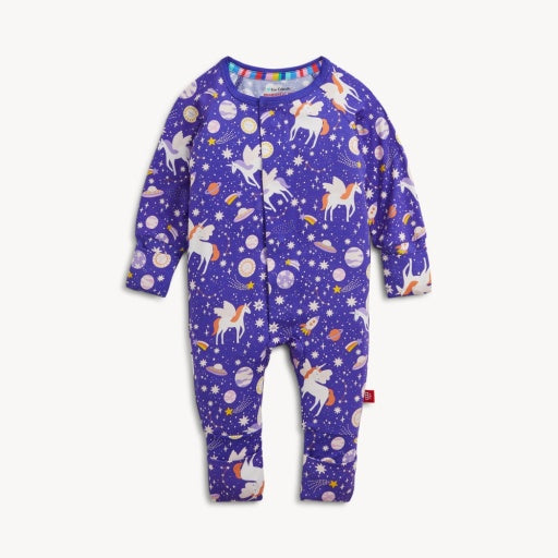 GALAXY GLITTERCORN MODAL CONVERTIBLE COVERALL