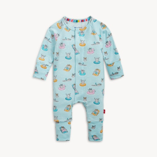 RACCOON LAGOON MODAL MAGNETIC CONVERTIBLE COVERALL