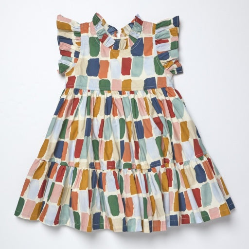girls jennifer dress - fall paint swatches