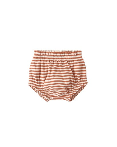 GATHERED BLOOMER POPPY STRIPE