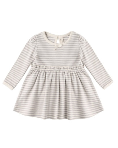 ALDA DRESS (FOG STRIPE)