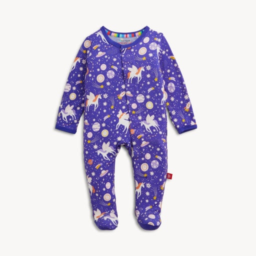 GALAXY GLITTERCORN MODAL FOOTIE
