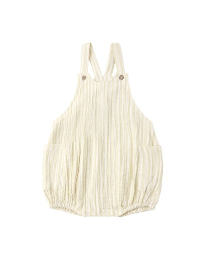 LOU ROMPER CITRON STRIPE