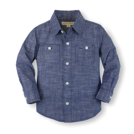 ORGANIC CHAMBRAY SHIRT