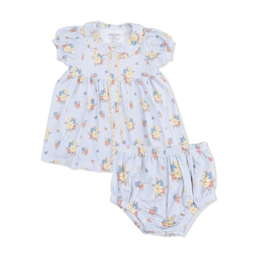 Country Stitch Floral  - Betty Dress Puff Sleeve with Bloomer