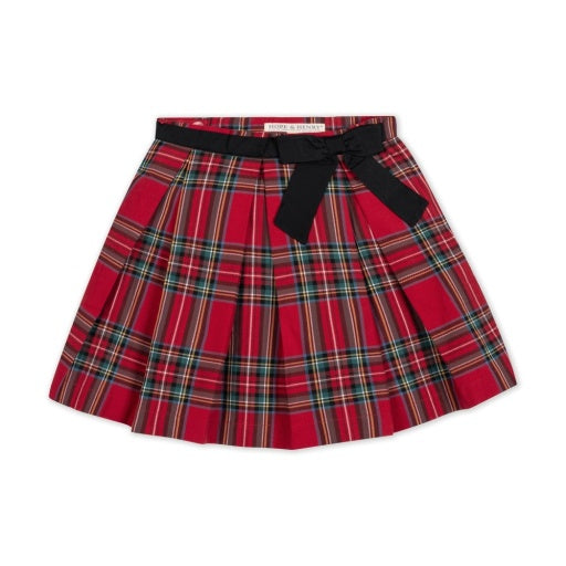 ORGANIC PLEATED PARTY SKIRT