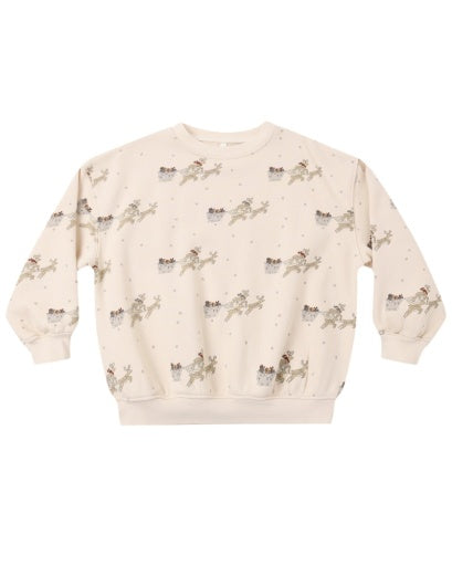 RELAXED SWEATSHIRT (REINDEER)