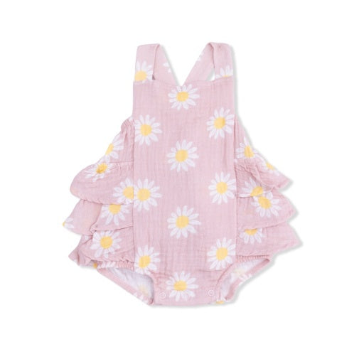 Caitlyn's Daisy - Ruffle Sunsuit